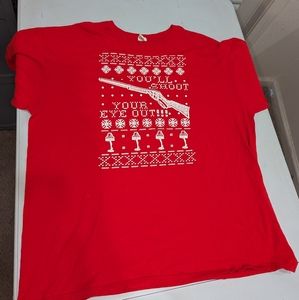 Christmas Story You'll Shoot Your Eye Out Tee 2X
